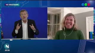 Una santafesina fue la primera argentina en vacunarse en Reino Unido