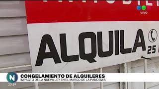 Reclaman por una prórroga del congelamiento de los alquileres