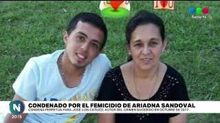 Condenaron al asesino de Ariadna Sandoval