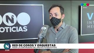 Escuelas de coros y orquestas piden la continuidad del proyecto educativo