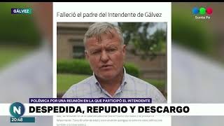 Gálvez: los vecinos aseguran que el intendente participó de un festejo clandestino