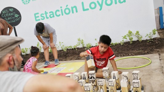 “La vereda para jugar”, propuestas recreativas para disfrutar en Loyola Sur