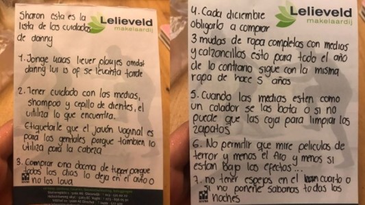 Se fue a vivir con el novio y su suegra le mandó una lista de cómo tratarlo que se volvió viral