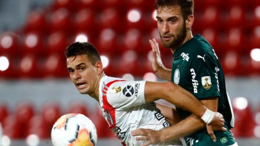 River estuvo a un paso de la noche épica: le ganó al Palmeiras pero no le alcanzó