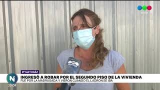 Barrio Mayoráz: entró a robar por el segundo piso de una vivienda