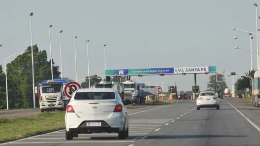 Rige desde la medianoche un aumento en el peaje de la Autopista Santa Fe-Rosario