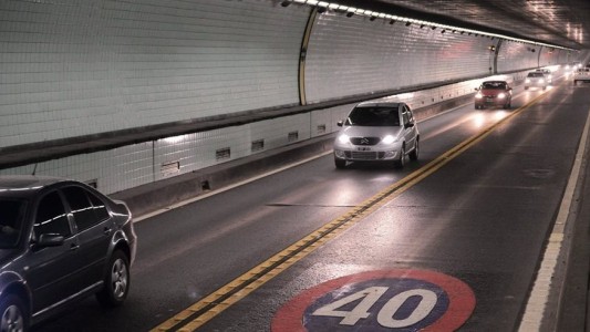 Nueva protesta de transportitas en el acceso por Paraná al Túnel Subfluvial