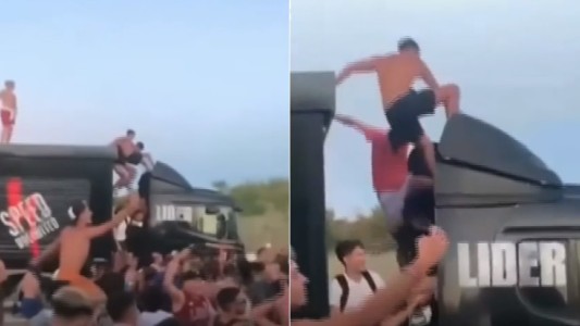 Pinamar: otra vez corridas, incidentes y hasta promociones en la playa