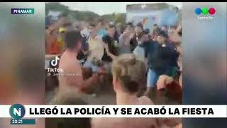 Descontrol en Pinamar: desarticularn fiestas clandestinas en medio de los medanos