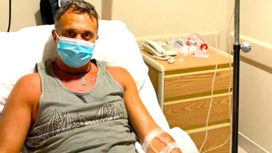 Sergió Lapegüe recibió plasma para tratar el covid-19: "Recibiendo esperanza"