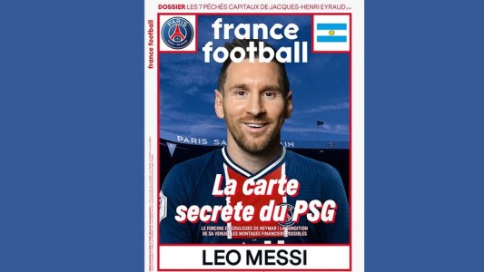 "La carta secreta": Messi con la camiseta del PSG