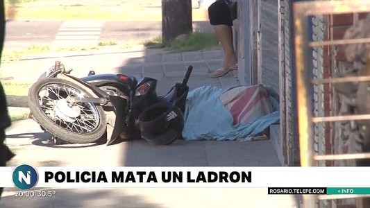 Rosario: un muerto y dos heridos tras un enfrentamiento entre delincuentes y un policía