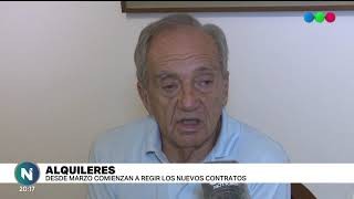 Desde marzo regirán nuevas condiciones en los contratos de alquileres