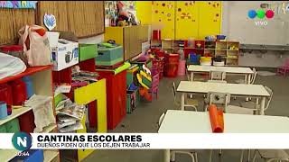 Los dueños de cantinas escolares piden flexibilidad para trabajar