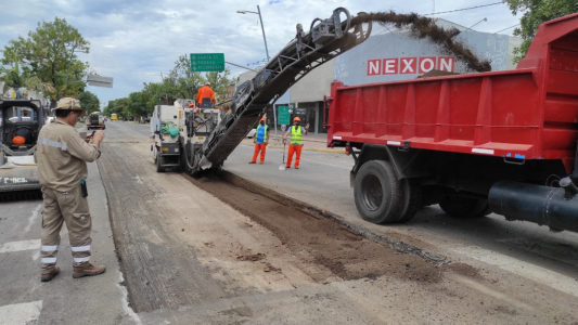 Vialidad Nacional continúa con los trabajos en la RN 11 a la altura de Santo Tomé