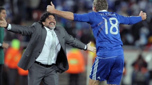 "Dios aún existe", la carta de Martín Palermo sobre la muerte de Diego Maradona