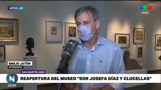 Jatón, en la reapertura del Museo Sor Josefa: "es de los santafesinos y no podían entrar"