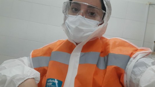 De traumatóloga a batallar contra el Covid en el Cullen: el rol de Claudia en la pandemia