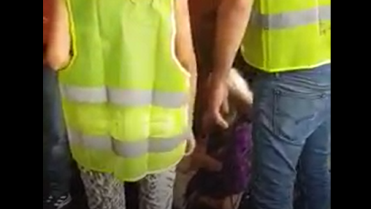 Se descompensó una mujer mayor de 80 años que esperaba ser vacunada en el Luna Park