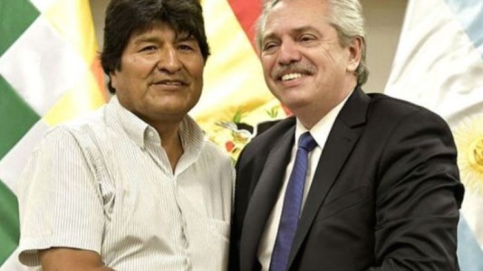 Evo Morales se reunió con Alberto Fernández y se alojó en Olivos