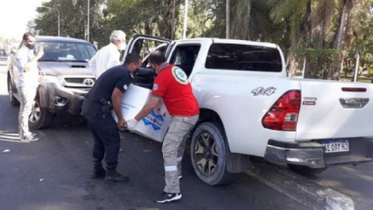 Choque del ministro de Salud que llevaba vacunas: dicen que "no es raro" que las transporten funcionarios