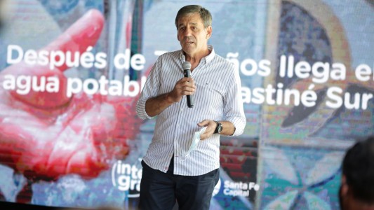 “Con el agua potable, empezamos a reparar una deuda histórica con Colastiné Sur”