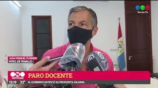 Pusineri: "No tenemos otra alternativa que mantenernos en la propuesta hecha"