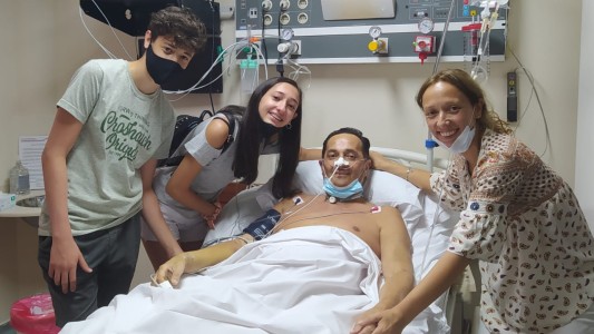 Por el Covid, estuvo dormido un mes: "cuando empiezo a despertar, no sabía ni dónde estaba"