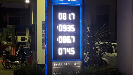 Las estaciones de servicio se preparan para actualizar el precio de las naftas