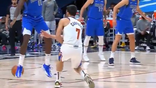La espectacular asistencia de Campazzo en la NBA