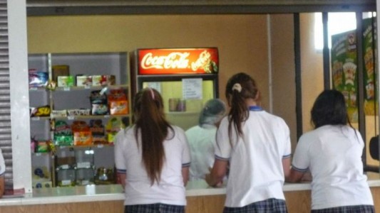 Pese al retorno a las aulas, el semblante de las cantinas escolares no cambió
