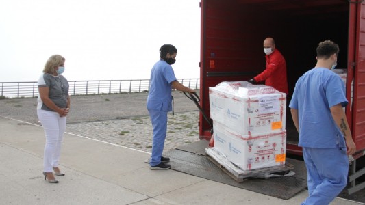 Santa Fe recibió 25.800 nuevas dosis del primer componente de vacunas Sputnik V