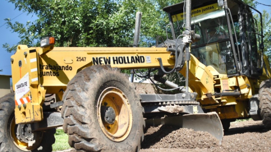 Se realizaron obras de ripiado en 132 cuadras de la ciudad