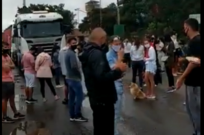 Camioneros argentinos quedaron varados en la frontera con Brasil en Uruguayana