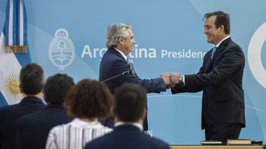 Ministerio de Justicia: Alberto Fernandéz le tomó juramento a Martín Soria