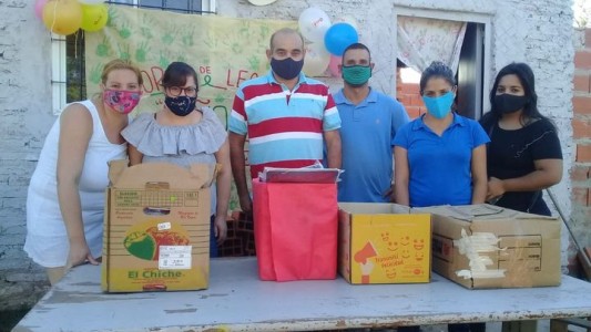 Exitosa colecta de la ONG "Una mirada al oeste": juntaron 550 kits escolares