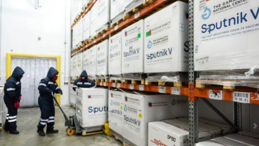 El domingo llegarán 500.000 dosis de la Sputnik V a nuestro país