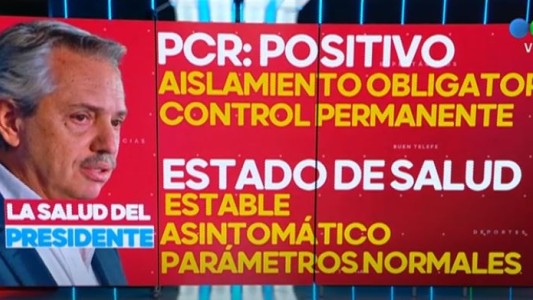 El Presidente se encuentra "estable, asintomático y con parámetros dentro de rangos de normalidad"