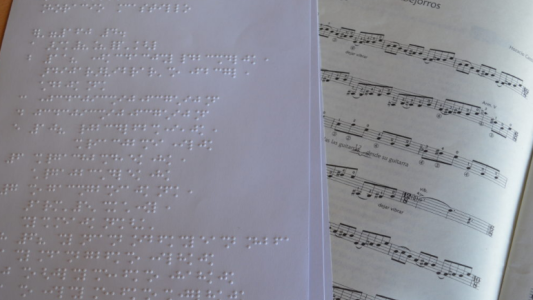 Biblioteca de Partituras en Braille: única en el país y está en el Liceo Municipal