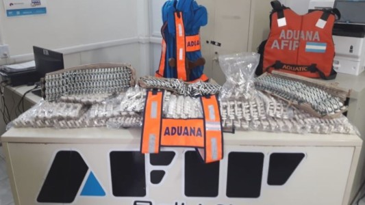 Incautan $14 millones y mercadería en un intento de contrabando al Paraguay