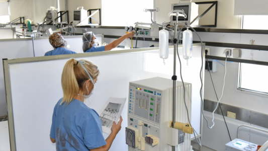 Coronavirus: La Provincia aumentó 268% la cantidad de camas críticas