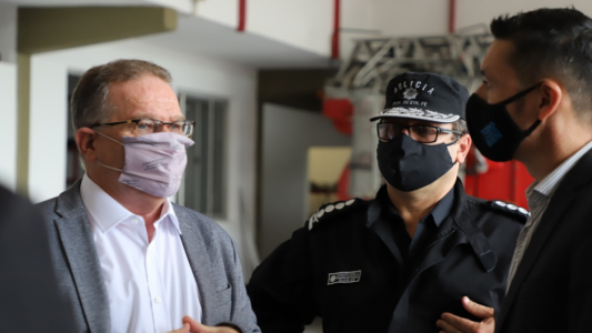 Incorporan nuevos efectivos y firman convenio para reparar móviles policiales en el norte