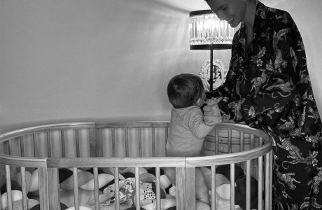 La cuna de 115 mil pesos de Amancio, el hijo de la China Suárez