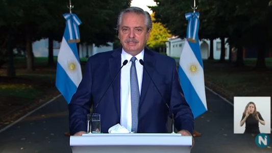 El llanto de Alberto Fernández al recordar al ministro Mario Meoni