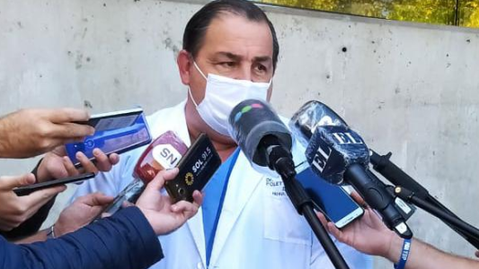 Poletti: "El Hospital de Campaña podría montarse en el Cullen"