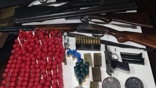 Secuestran un impresionante arsenal en un allanamiento por maltrato animal