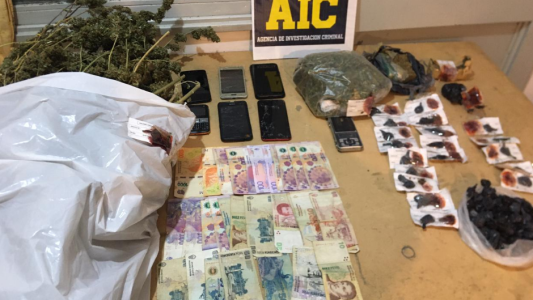 Secuestran marihuana y armas de fuego en el sur de la ciudad