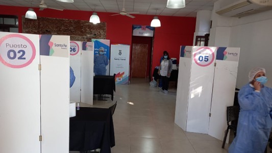 Santo Tomé inauguró un nuevo centro de vacunación