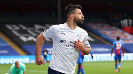 El Kun Agüero dejó a Manchester City a un paso de salir campeón de la Premier League