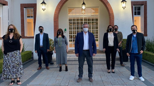 Acto del PJ: Alberto Fernández abogó por "distribuir ingresos"